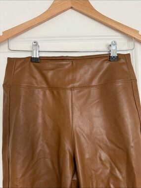 GAP Brown Faux Leather Leggings
